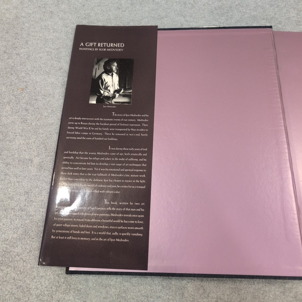 A Gift‎ Returned Paintings by Igor Medvedev The Mediterranean Light HC 1996 - Picture 3 of 7